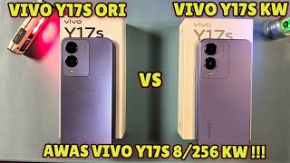 VIVO Y17S 8/256 KW VS VIVO Y17S ORI . AWAS SEKARANG BANYAK VIVO Y17S KW BANYAK MINUS NYA !!