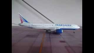 Herpa Transaero Boeing 777-200ER 1/500