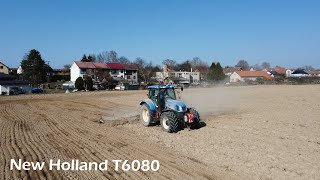 Příprava půdy - Smykování 2022 New Holland T6080