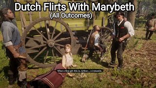 Dutch Flirts With Marybeth (All Scenes) - Red Dead Redemption 2