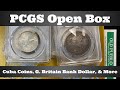 PCGS Open Box - Cuba Coins, G. Britain Bank Dollar, China Silver Pandas, & More - World Economy