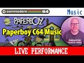 Paperboy C64 Music by Mark Cooksey played live by ear