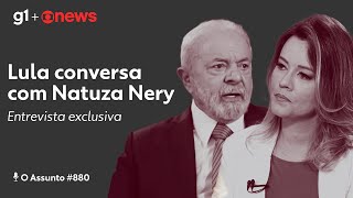 Veja a íntegra da entrevista de Lula para Natuza Nery na #GloboNews | entrevista exclusiva