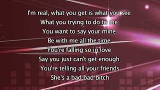 Jennifer Lopez - I'm Real, Lyrics In Video