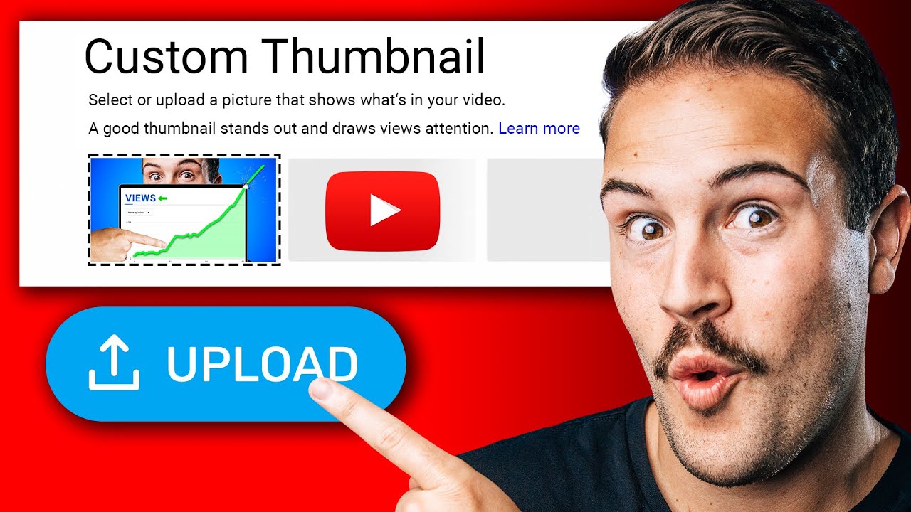 How To Add Custom Thumbnails For YouTube Videos (Beginners Tutorial ...