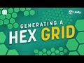 Procedurally Generating A Hexagon Grid in Unity
