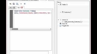 Insert row sqlite