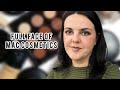 Full face of Mac cosmetics makeup