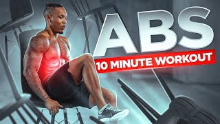 10 Minute Office Chair Abs Workout: Burn Belly Fat at Your Desk (Beginner Friendly)
