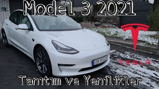 Tesla Model 3 2021 Arabamın Ayrıntılı Tanıtımı  | Farklılıklar ve Yeni Bataryalar #2