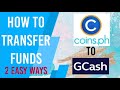 HOW TO TRANSFER FUNDS| COINSPH TO GCASH| Myra Mica