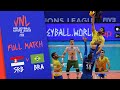 SRB v BRA - Full Match - Final Round Pool A | Men's VNL 2018