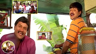 Sunil & Srikanth Non Stop Unlimited Bus Comedy Scene | Sunil Comedy | Cinema House