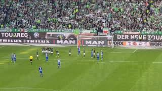 Hertha BSC Tooor gegen Wolfsburg