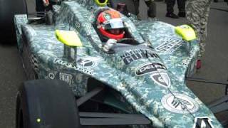 Dan Wheldon engine start