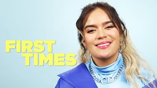 Karol G Tells Us About Her First Times