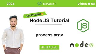 Node JS Tutorial #08 : Take Command Line Input & process.argv in Node JS