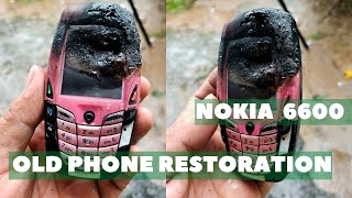 how to restore old nokia phone | Restoring nokia 6600 | Nokia phone restoration | Restoration video