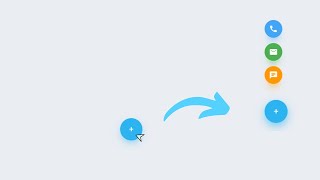 Amazing Floating Action Button Using HTML & CSS