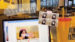 【Study Vlog#1】|咖啡廳讀書📖