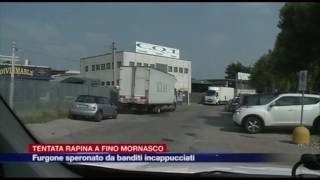 Etg - Tentata rapina a Fino Mornasco, furgone speronato dai banditi