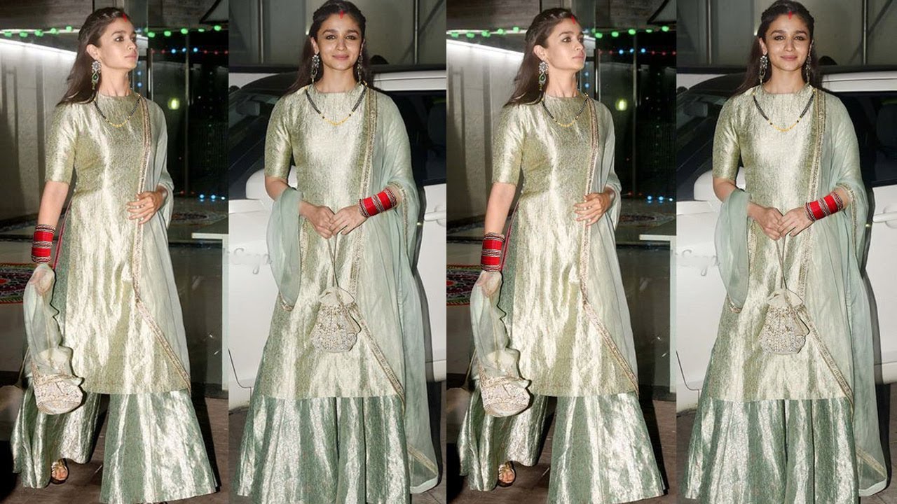 Newlywed Alia Bhatt Looks so Stunning in Sindoor & Mangalsutra with Ranbir Kapoor after Marriage