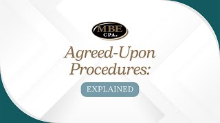 What are Agreed-Upon Procedures?