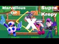 SuperKrepy YT X Marvellous OP || Collab || Epic Goals and Trickshots || Brawl Stars