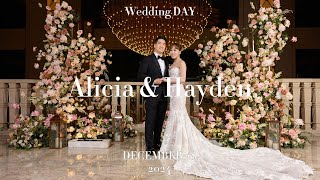 Alicia \u0026 Hayden Wedding ｜婚禮攝影｜婚禮紀錄｜阿偉爸的Vlog