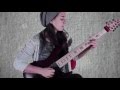 Dream Theater - Under a Glass Moon - Guitar solo - Cover by Noemi Terrasi