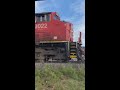 canadian national train with 3022 and 3949 trailing