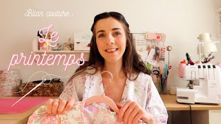 Bilan couture : mes robes de printemps 🌼