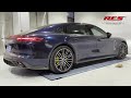 Porsche Panamera 971 2.9T upgrade with front pipe & valve catback exhaust system sound check