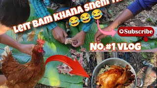 Leit Bam khana shi duss / por New year 🎉2025 // No #1 vlog// 😂😂😂😂