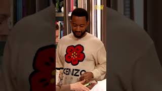 John Legend Surprises a Fan with a Massage and a Serenade! | The Drew Barrymore Show | #Shorts
