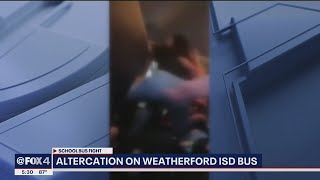 Brawl between parents, students aboard Weatherford ISD bus under investigation