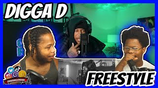 The Digga D Freestyle REACTION