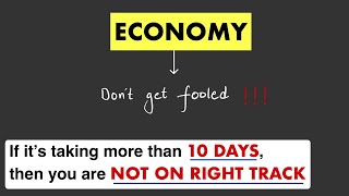 I COMPLETED IAS ECONOMY IN 10 DAYS **COMFORTABLY** | PLAIN AND SIMPLE APPROACH TO ECONOMY