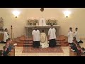 benediction 12 21 22 st. thomas aquinas seminary