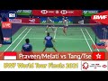 SEDANG BERLANGSUNG - Praveen/Melati vs Tang/Tse | BWF World Tour Final 2021