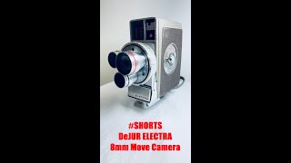 Load 8mm Film: DeJur Electra Turret Movie Camera