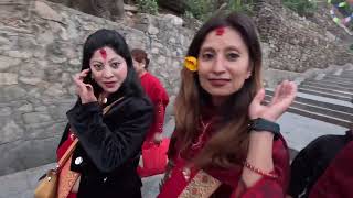 Lakha batti baldai//Nepali culture//swayambhunath Temple//Harati mata//Buddha mand//Newari festival