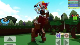 Jet Jaguar vs anguirus but in roblox