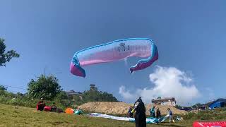 Paragliding Takeoff Ozone Enzo 3