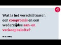 Wat is het verschil tussen een compromis en een wederzijdse aan  en verkoopbelofte? - Wikimmo