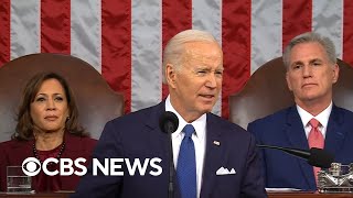 Biden, in State of the Union, highlights areas of bipartisan agreement