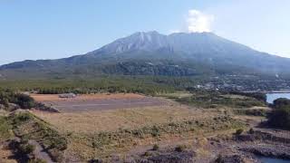 鹿児島 桜島 長渕剛銅像あるとこ ♯ドローン♯長渕♯鹿児島