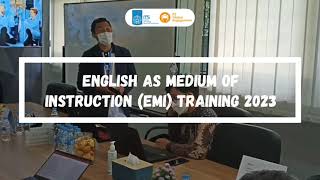 English as Medium of Instruction (EMI) Training 2023