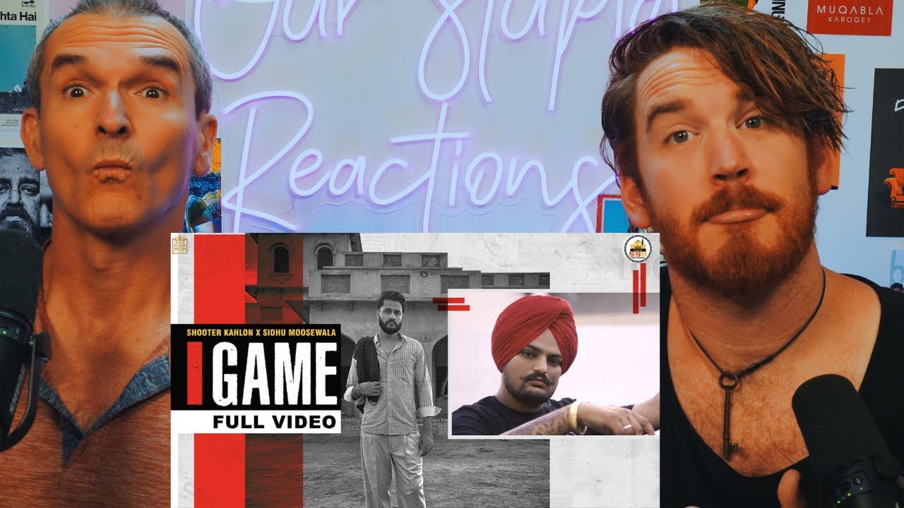Game Shooter Kahlon Sidhu Moose Wala Reaction Youtube