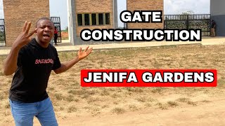 JENIFA GARDENS: GATE HOUSE CONSTRUCTION | Eleko Ibeju Lekki Lagos